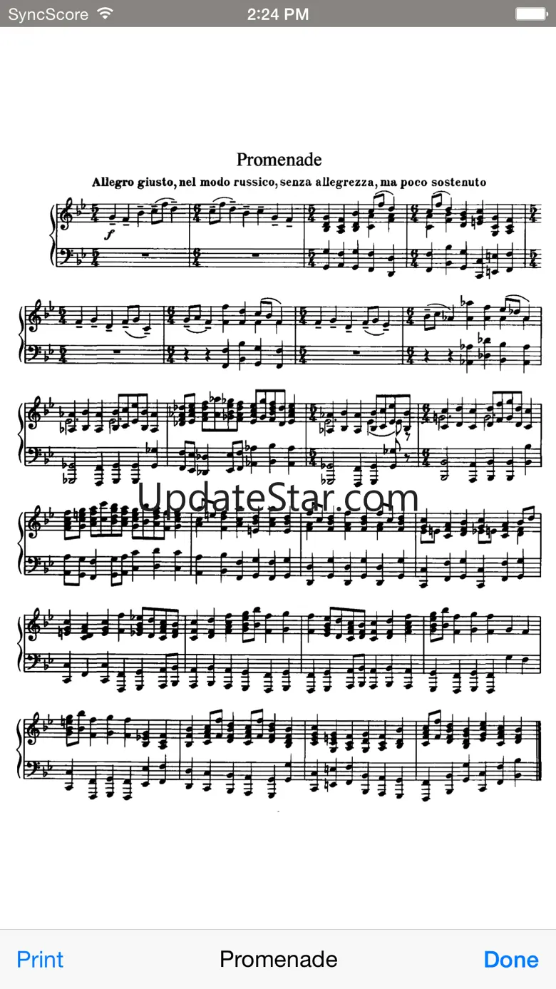 Mussorgsky Pictures Exhibition 5.1.4