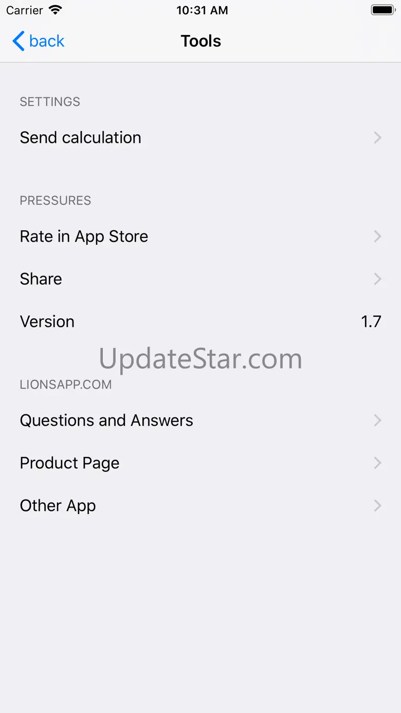 Pressures 1.9