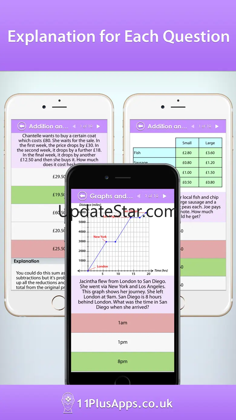 11+ Maths: Learn & Test Lite 14