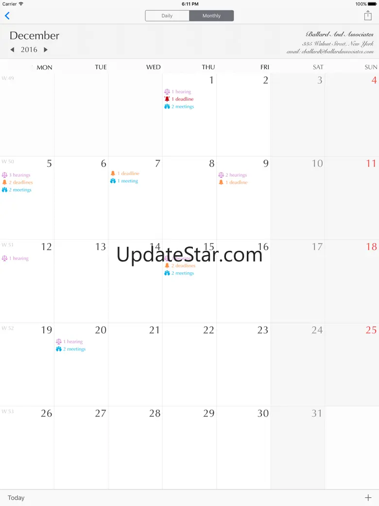 Lawyer's Planner 6.1.4