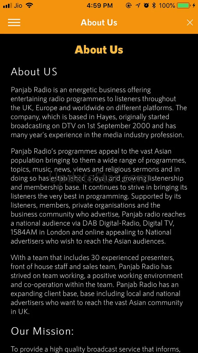 Panjab Radio 7.1.0