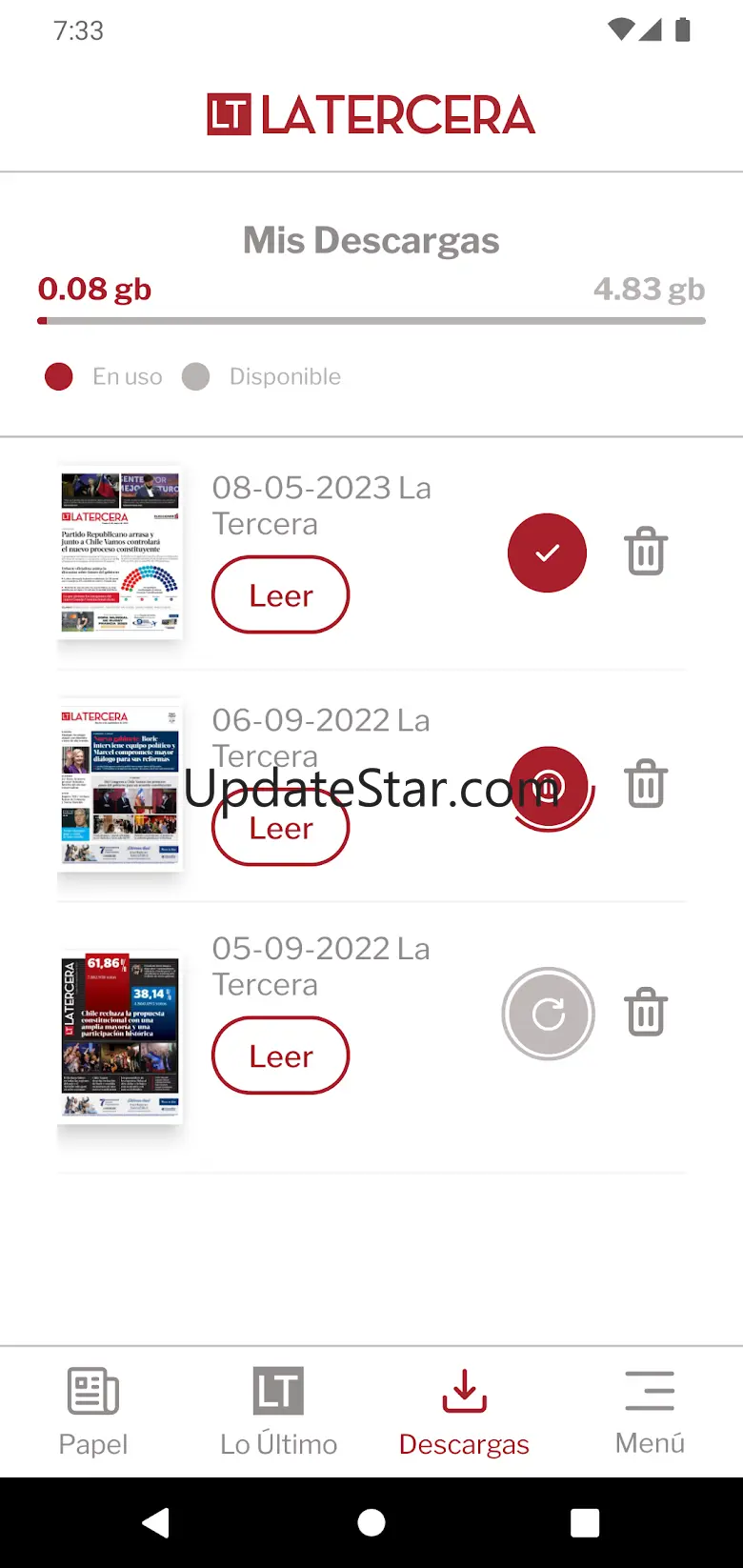 La Tercera EA 8.1.0