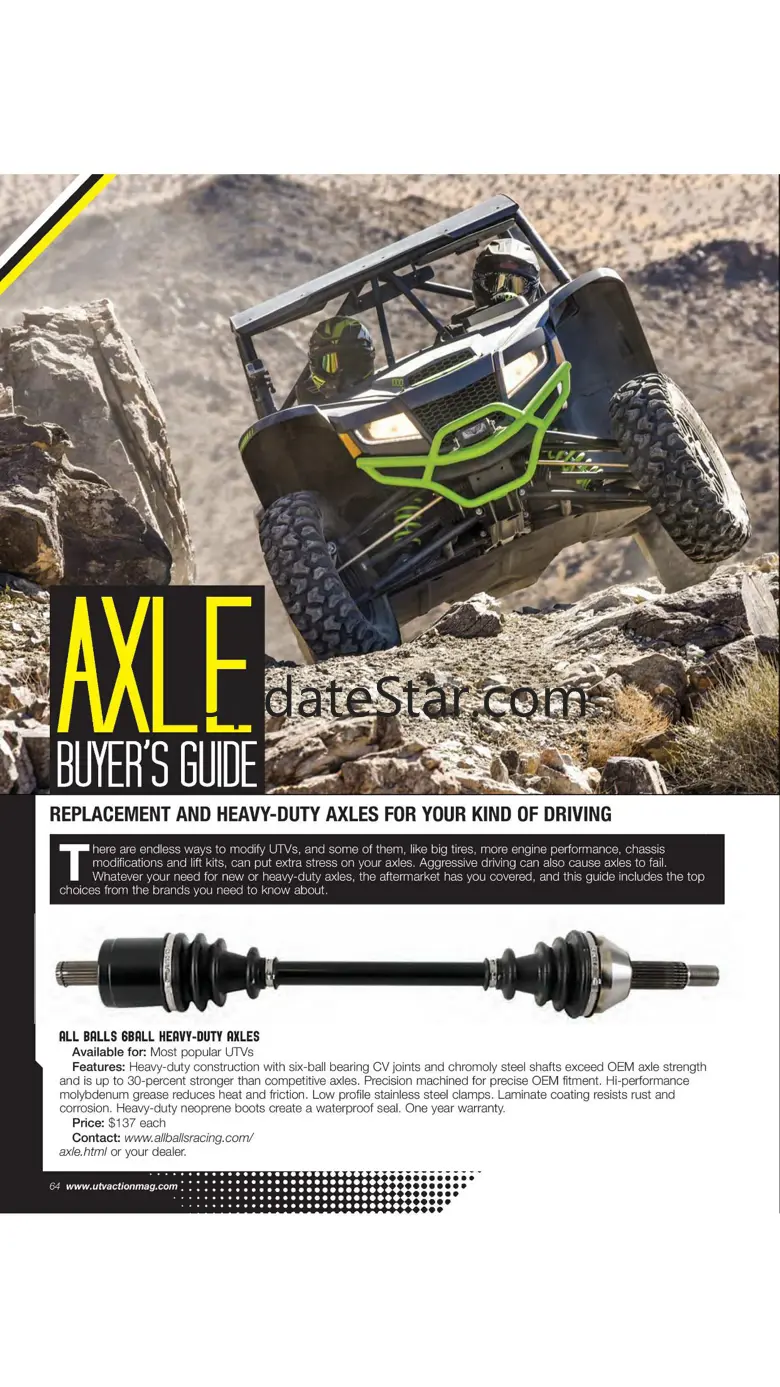 ATV UTV ACTION Magazine 53.2