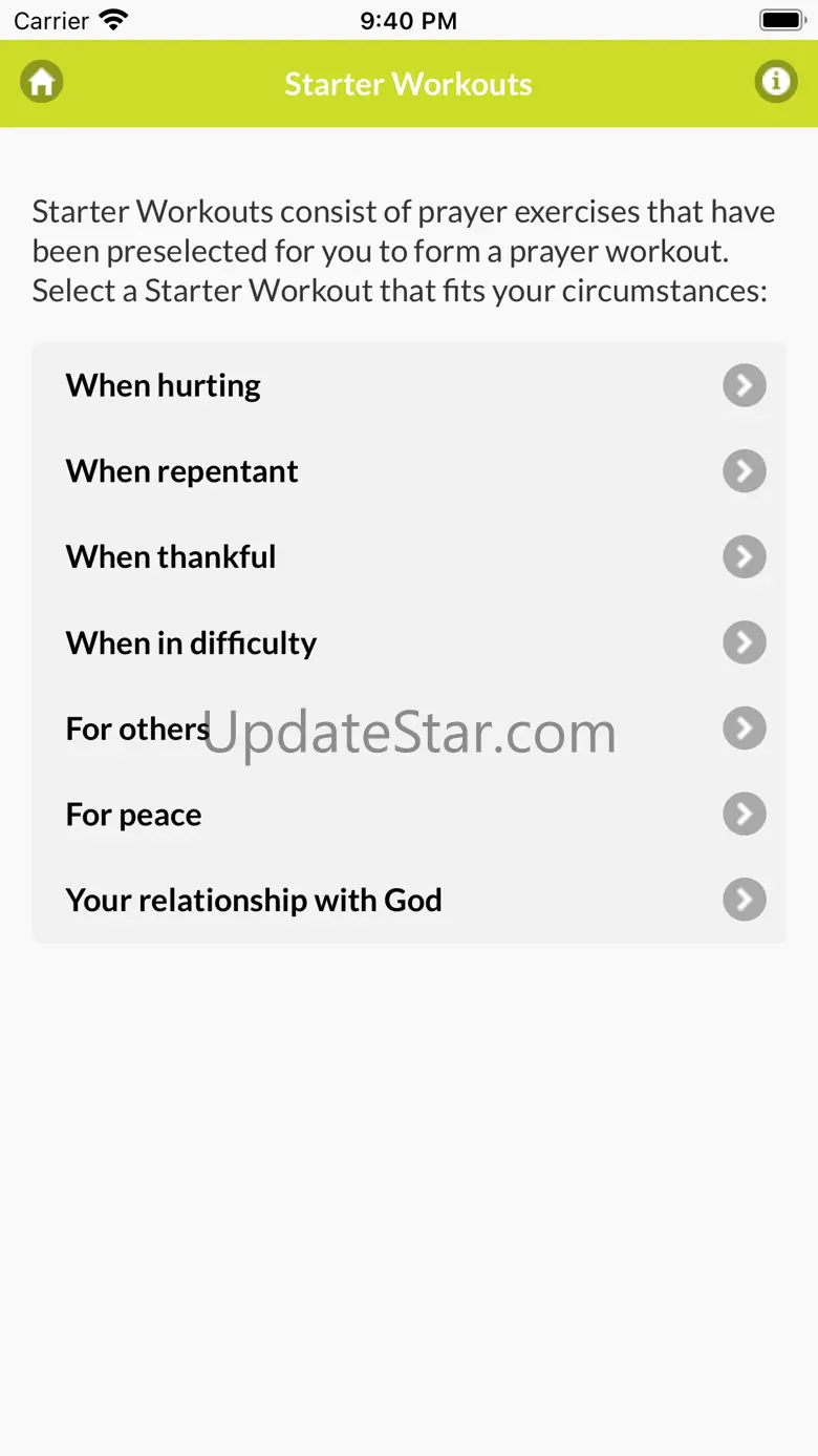Prayer Zone Workout 2.4.5