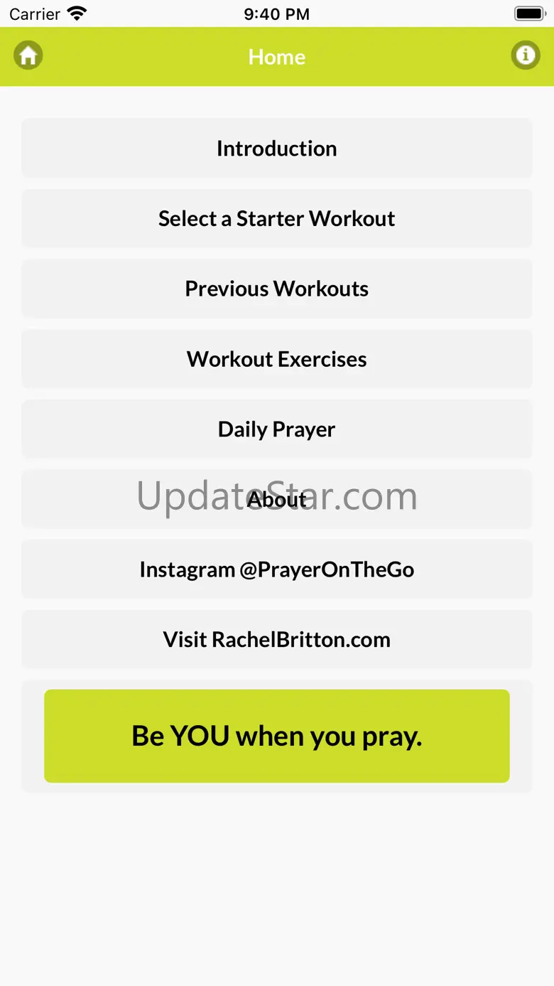 Prayer Zone Workout 2.4.5