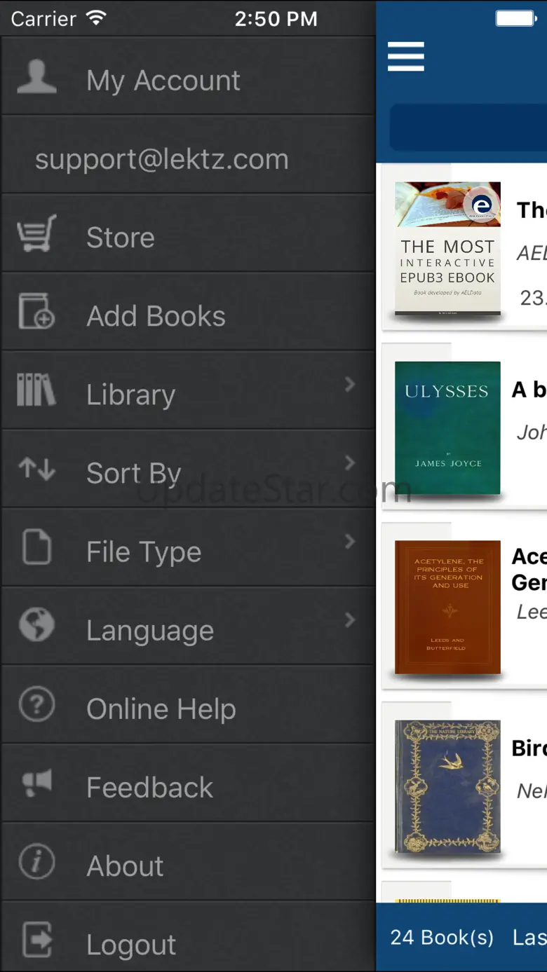 Lektz eBook Reader 4.15