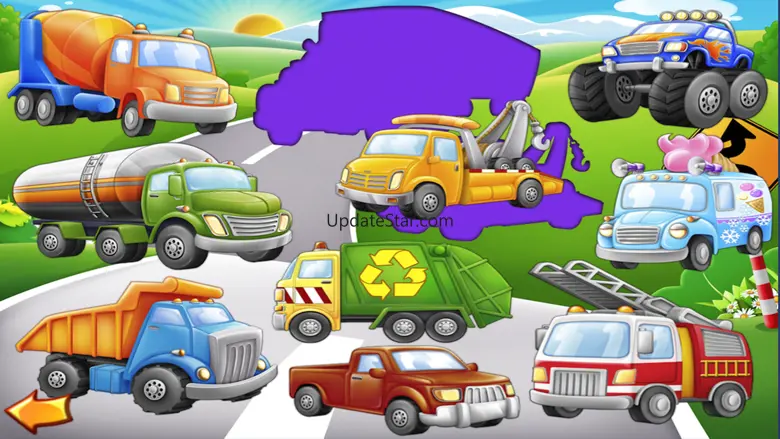 Trucks and Things That Go Vehicles Puzzle Game 2.0