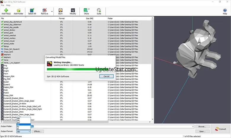 Spin 3D Converter Software Free 7.13
