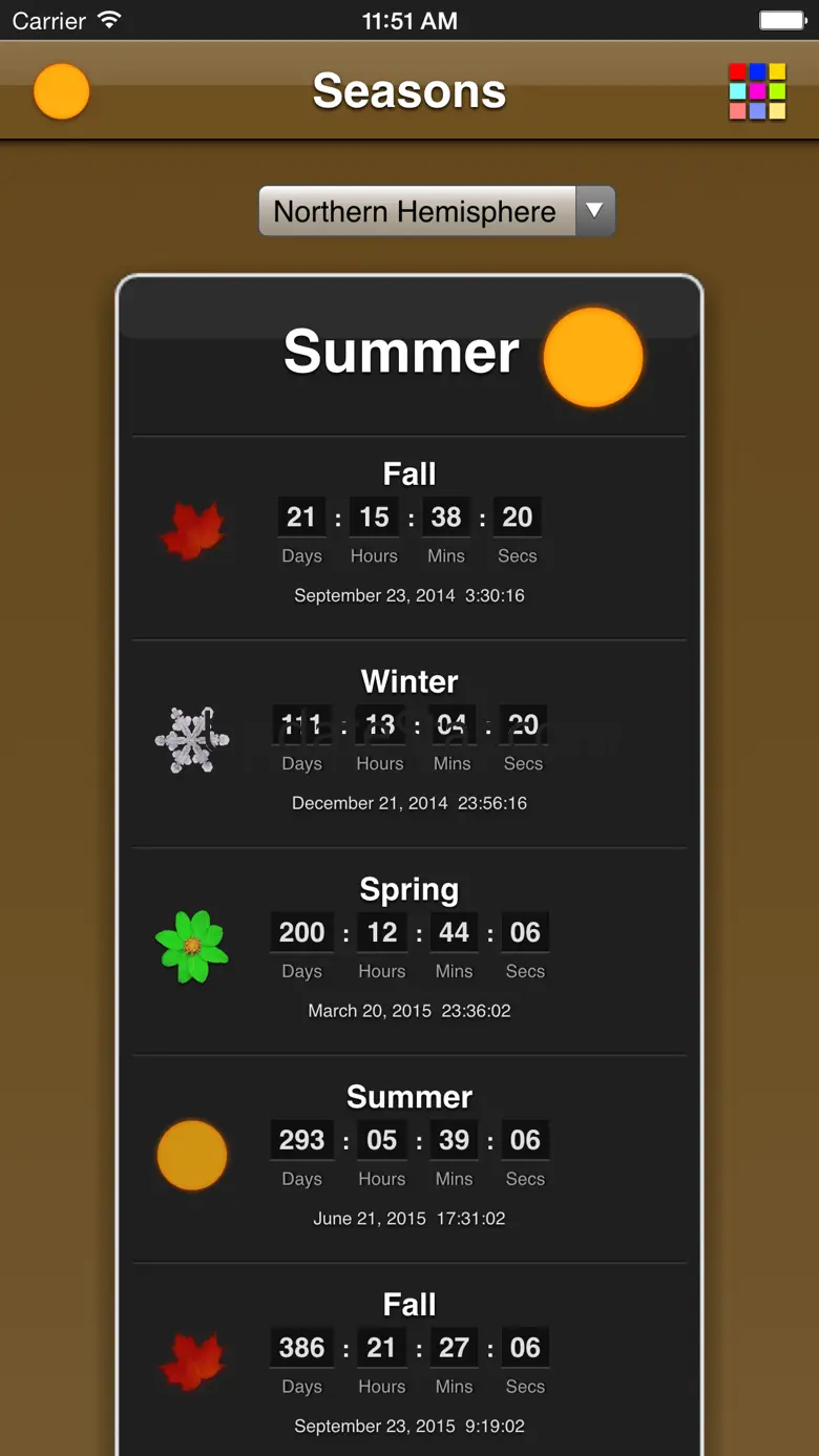 Seasons App 1.4.2