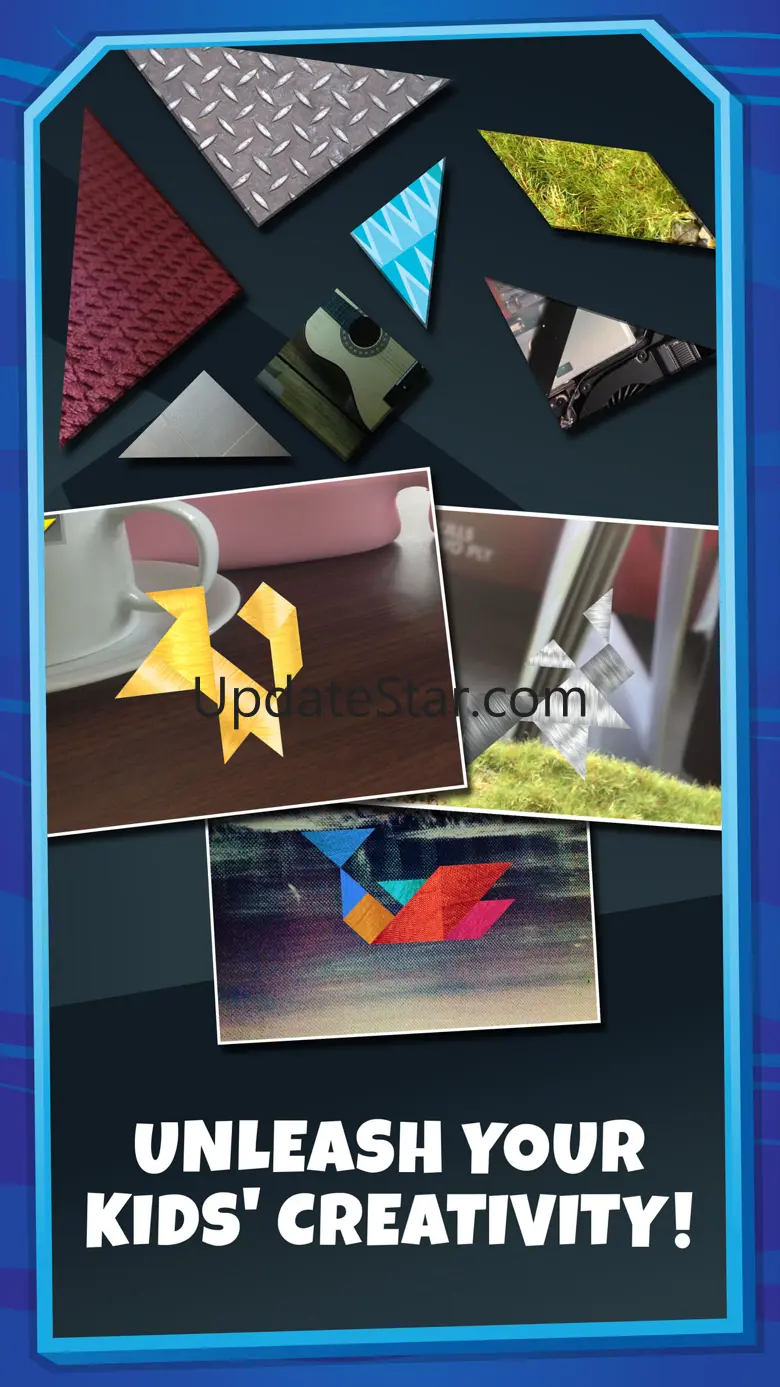 Kids Learning Puzzles: Sea Animals, Tangram Tiles 3.6.3