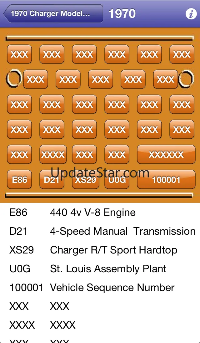 Option Decoder for Mopar Classics 1.2