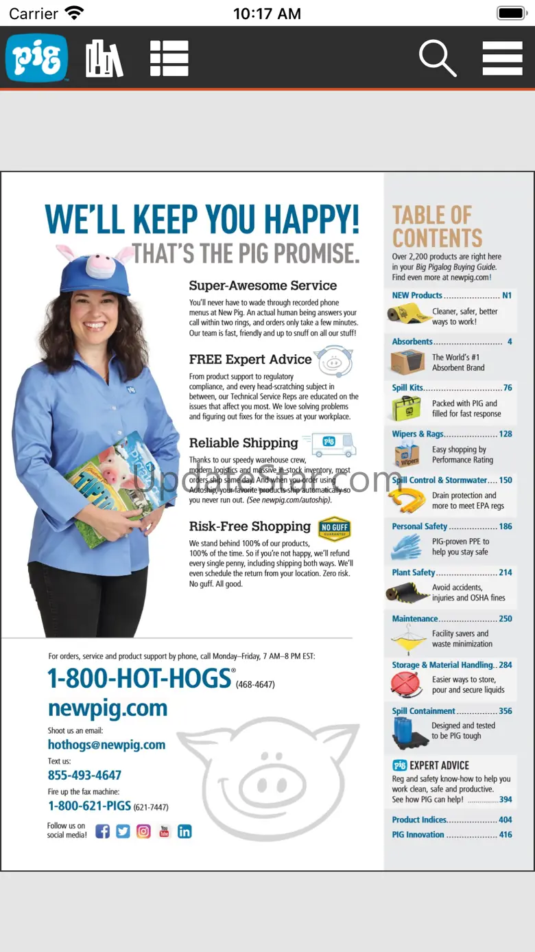New Pig Catalog 7.7.3