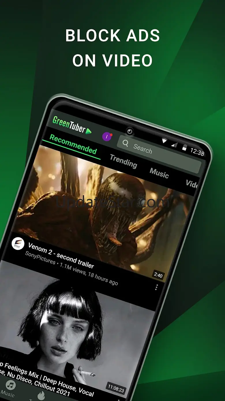 GreenTuber block ads on videos 0.1.6.9