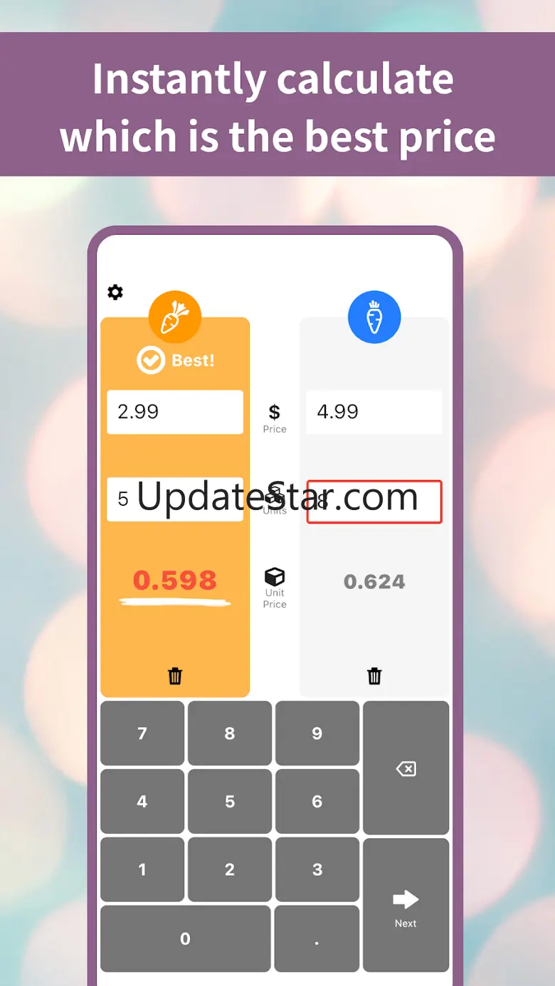 Shopping Unit Price Calculator 3.0.1