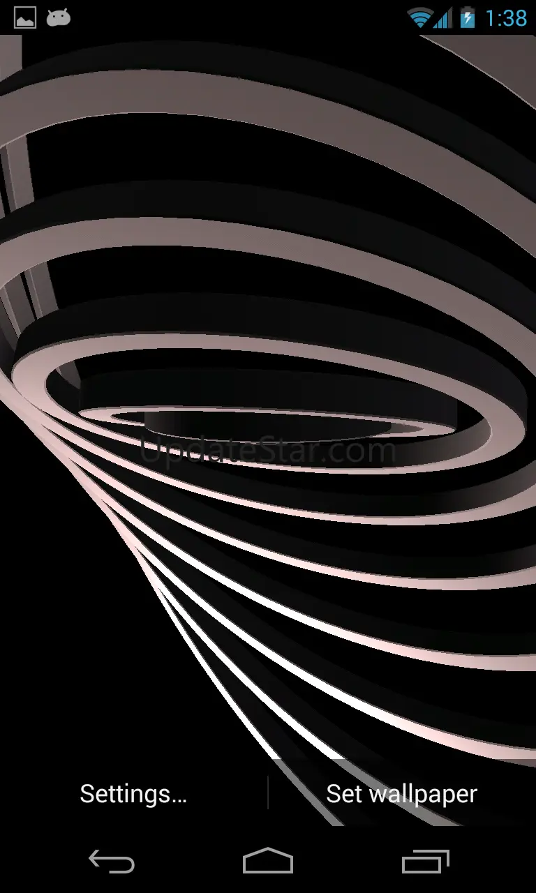 3D Hypnotic Spiral Rings FREE 1.23