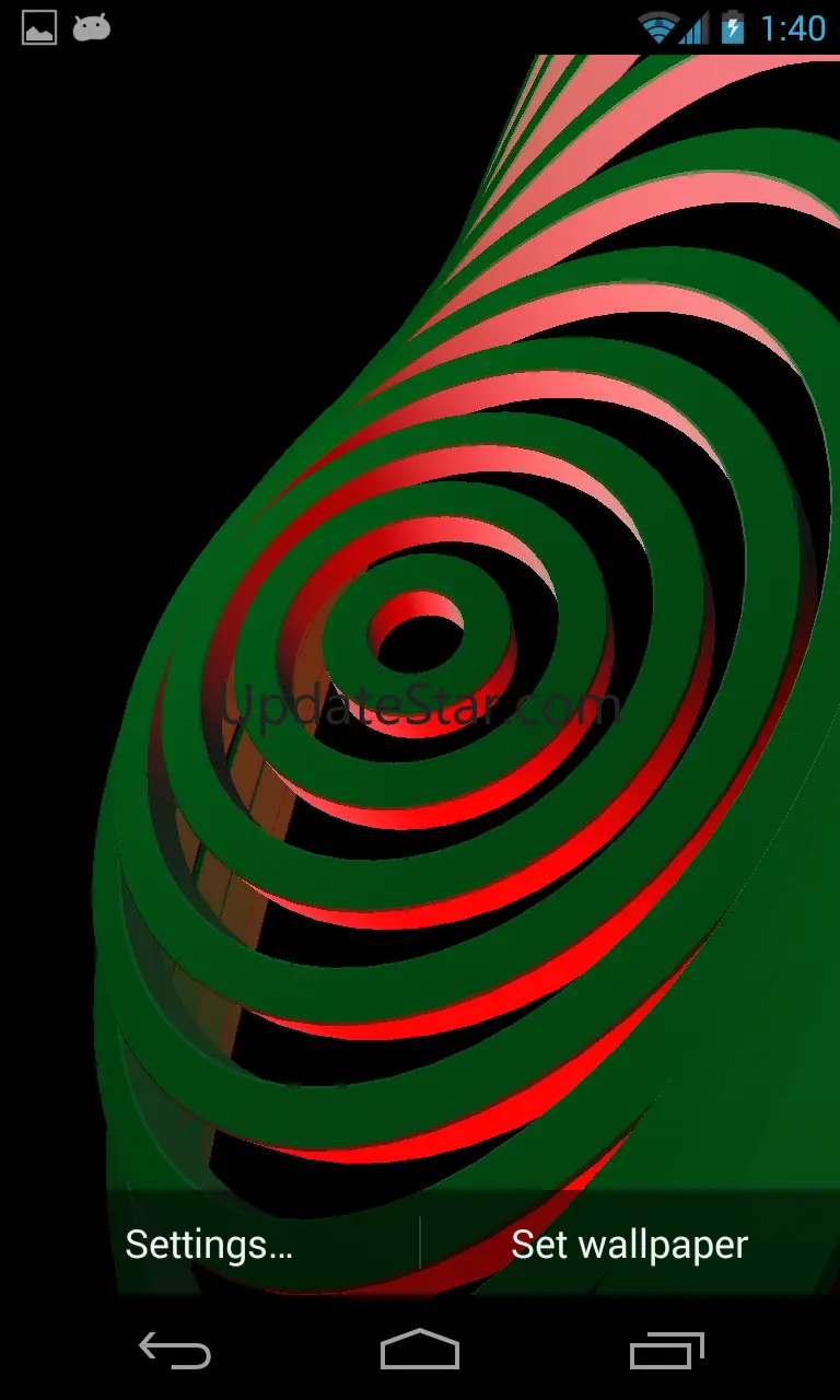 3D Hypnotic Spiral Rings FREE 1.23