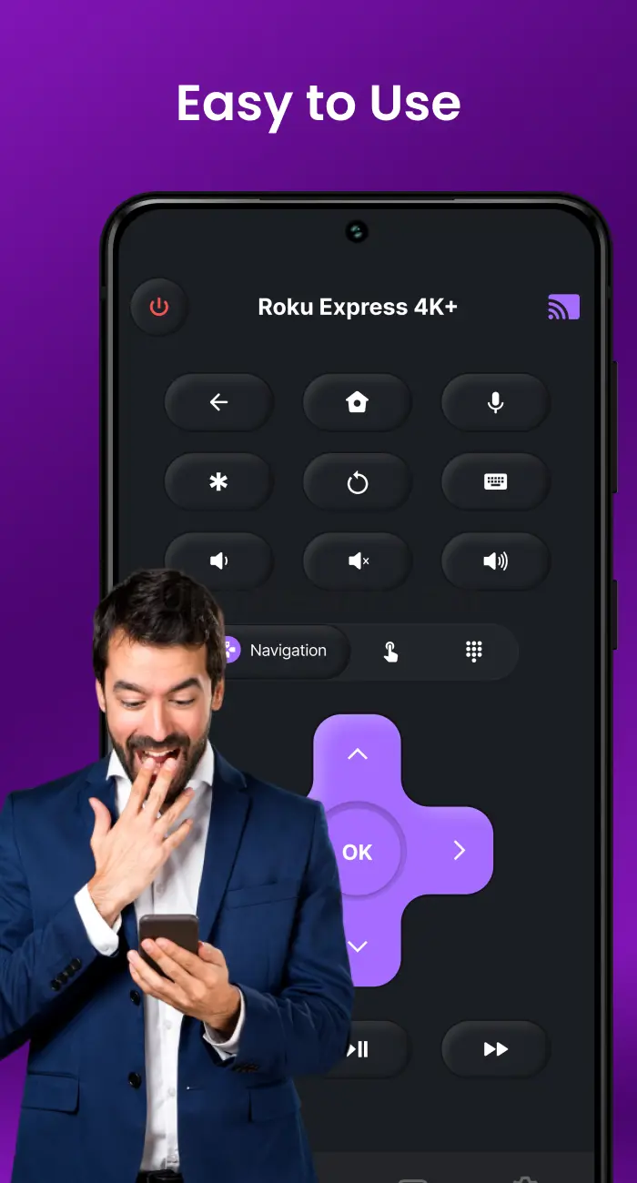 Remote for Roku TV & Smart TV 1.9.4