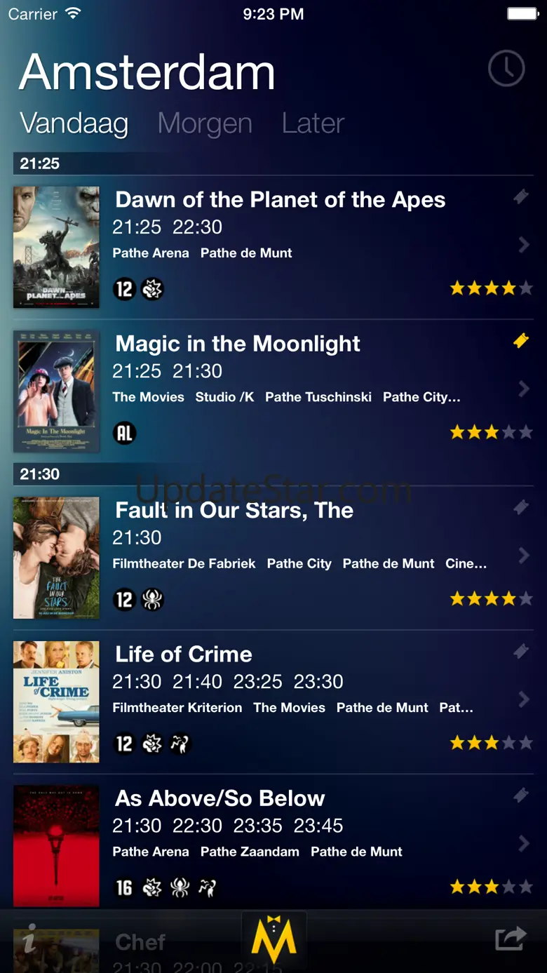 MrMovie Bioscoop Agenda 2.1.2