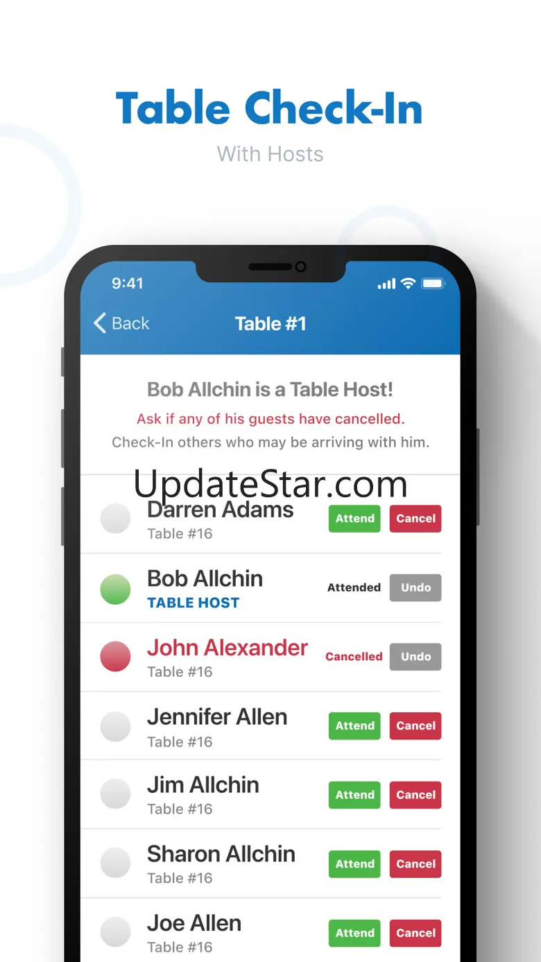 Attendance Live Check-in 2.4.6