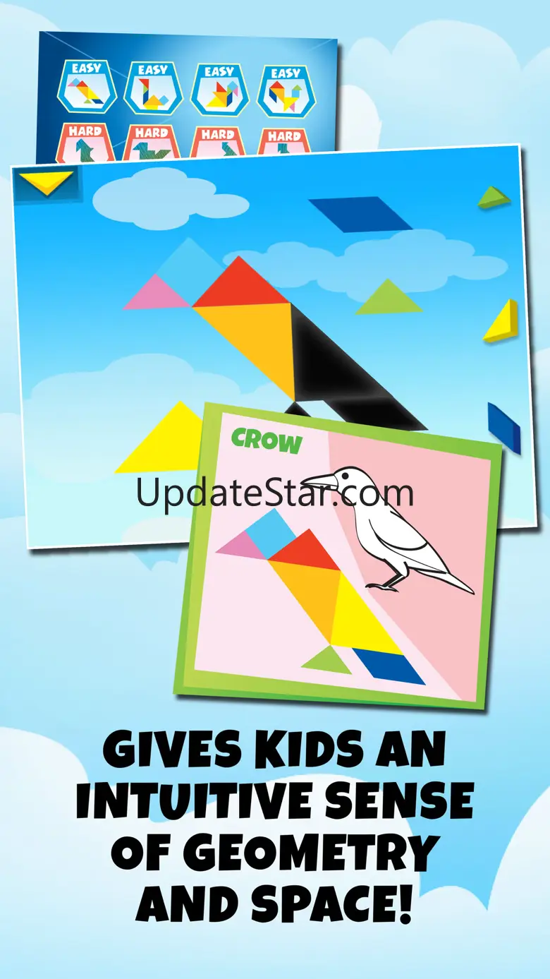 Kids Learning Puzzles: Birds, Tangram Playground 3.6.3