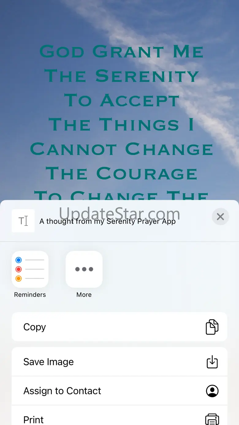 Serenity Prayer 1.5