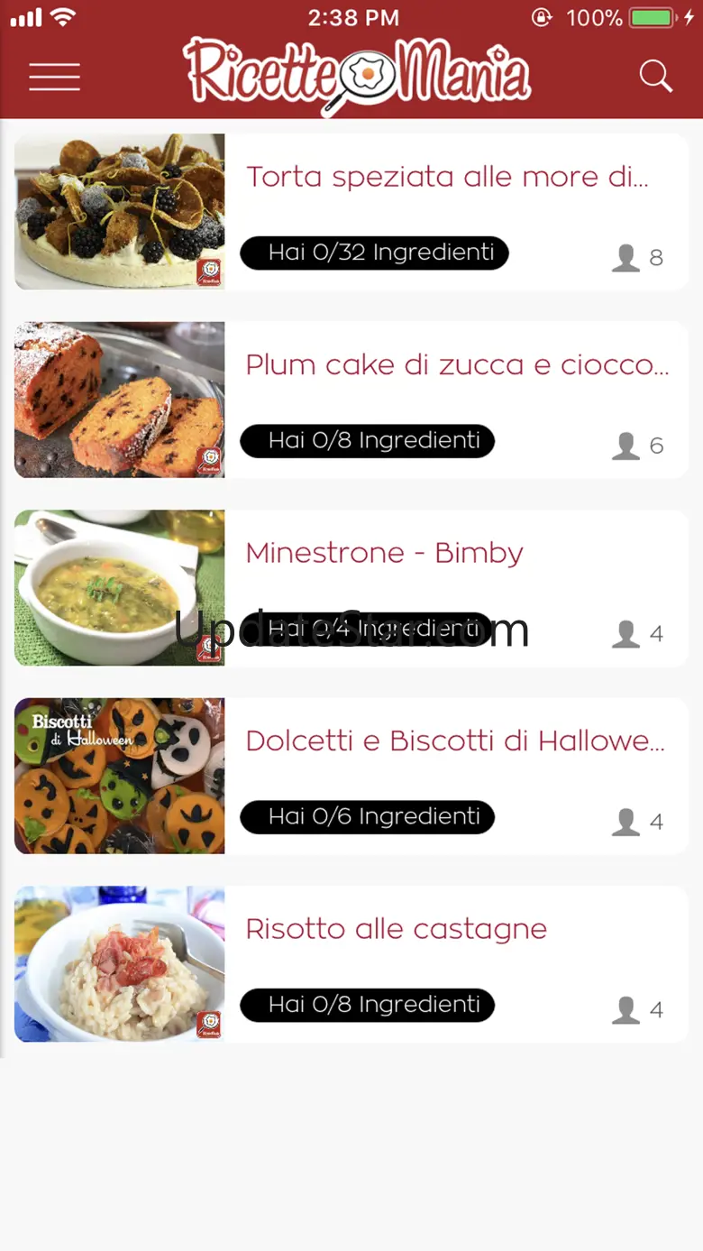 Ricette Mania - Ricette cucina 3.10