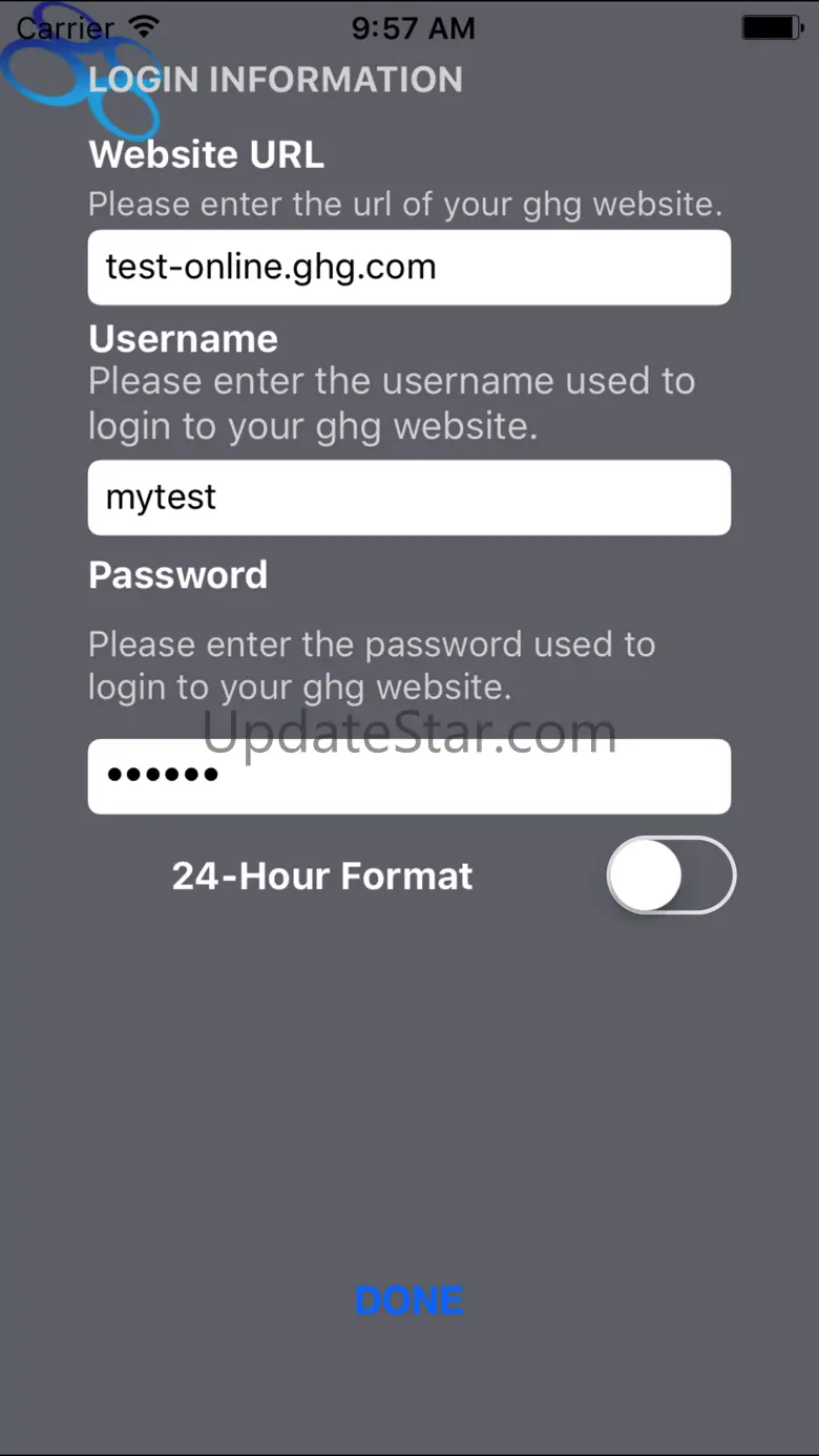 GHG Mobile Webclock 2.0.8
