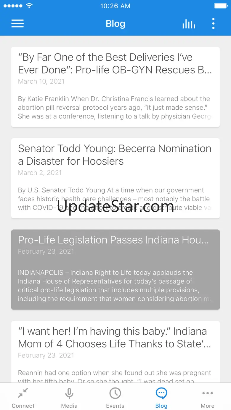 Indiana Right to Life 6.10.3