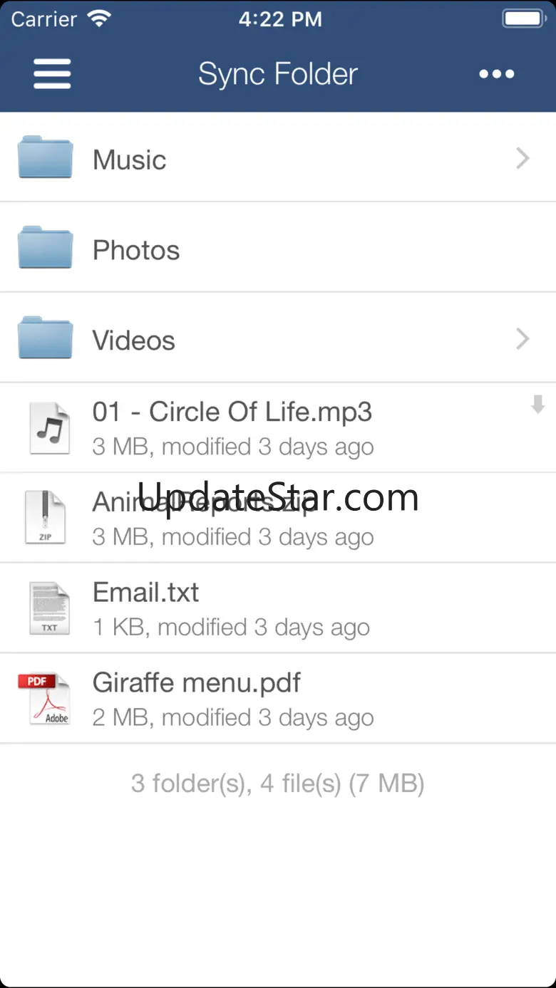 MyOnline Storage 1.4.2