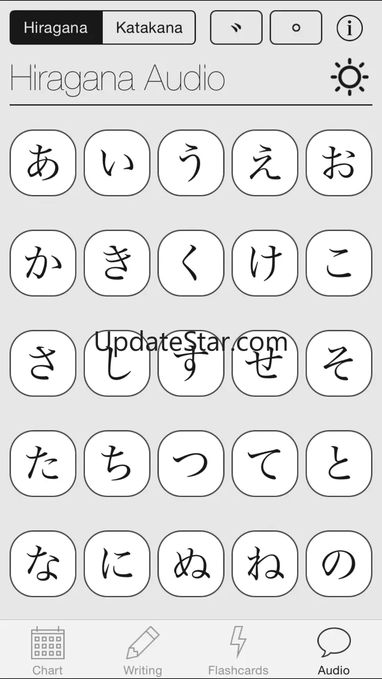 Mirai Kana Chart - Hiragana & Katakana Writing Study Tool 2.5