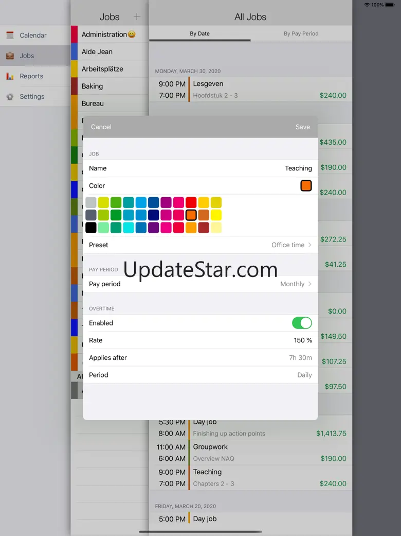 Salarybook - Time Tracker 2.5