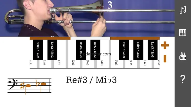 2D Trombone Notes Slide 1.0.5