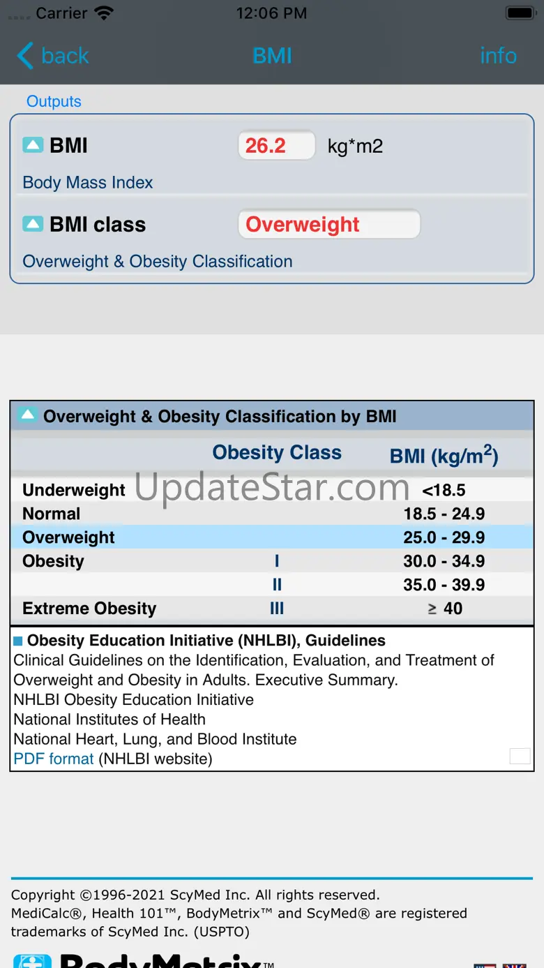 BMIcalx™ 3.0