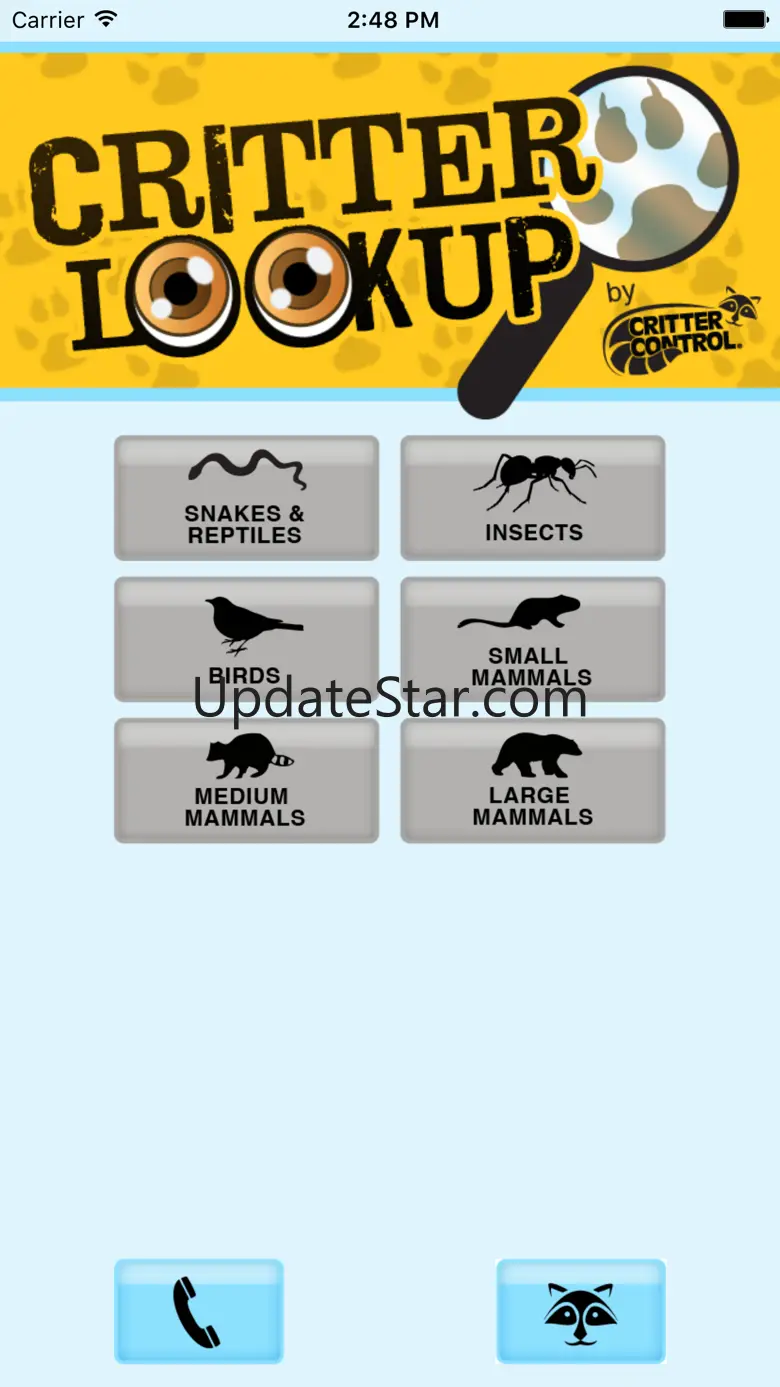 Critter Lookup 1.2