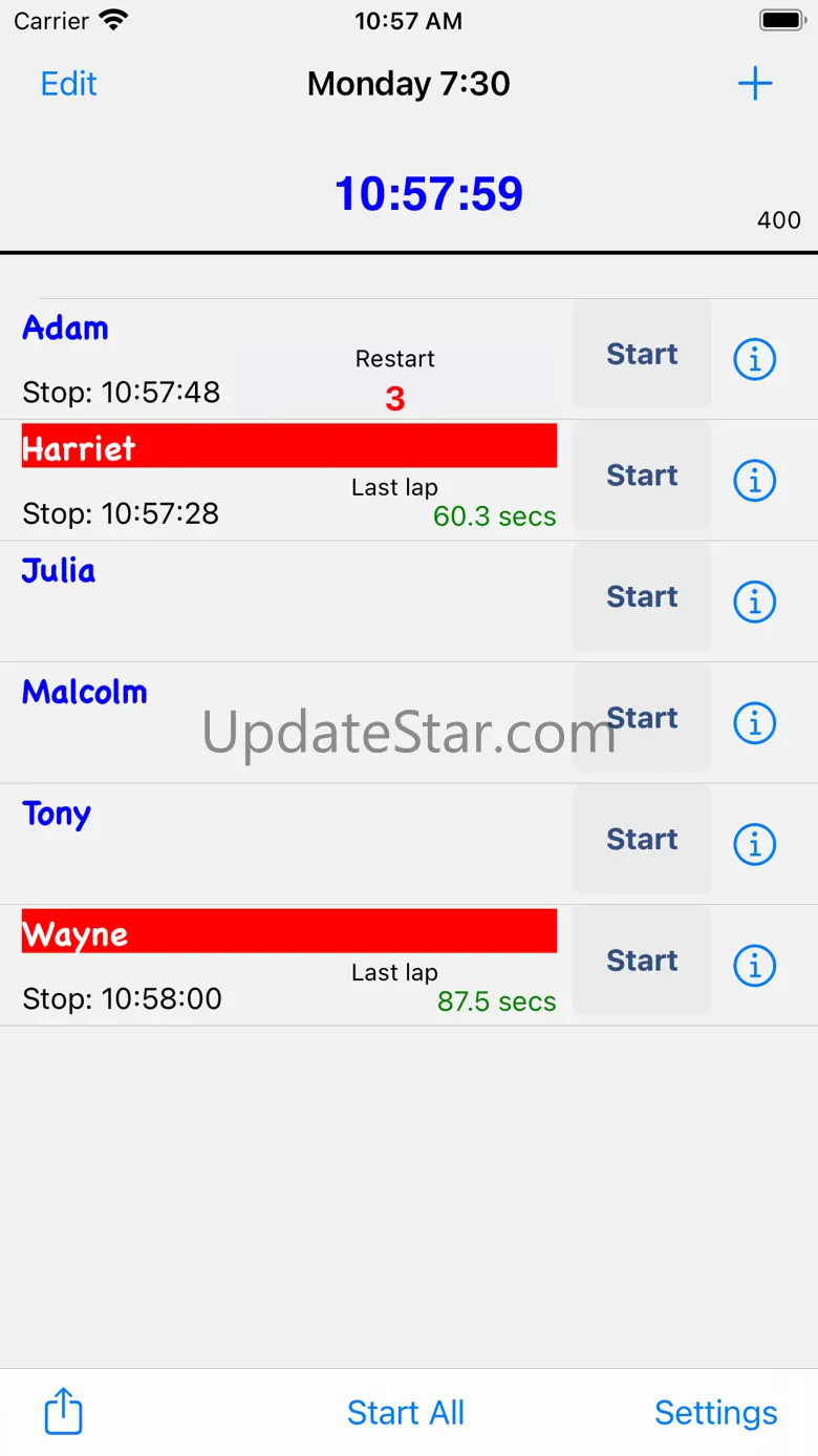 Circuit Lap Timer 2.09.05