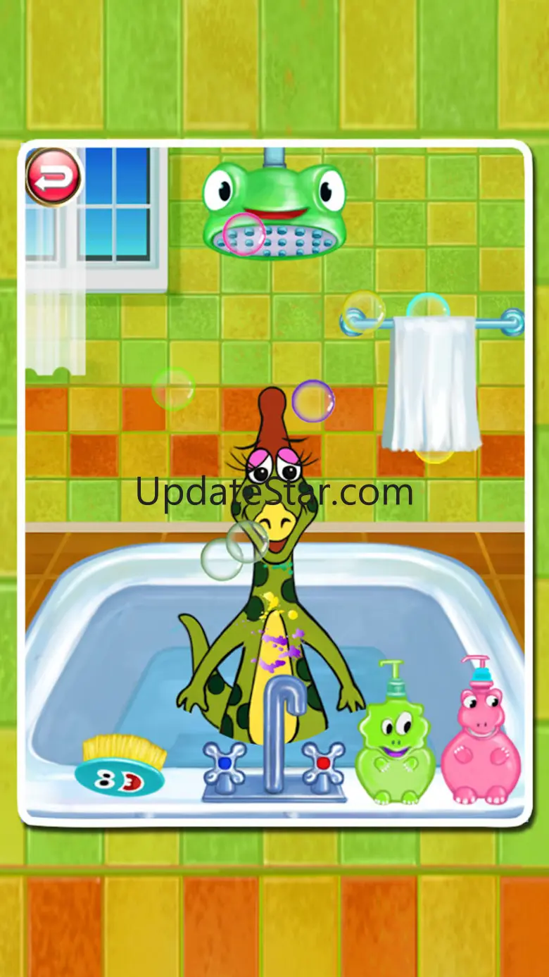 Dino Bath & Dress Up- Potty training game for kids 2.0