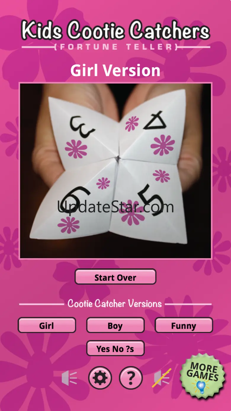 Cootie Catcher Fortune Teller 1.6