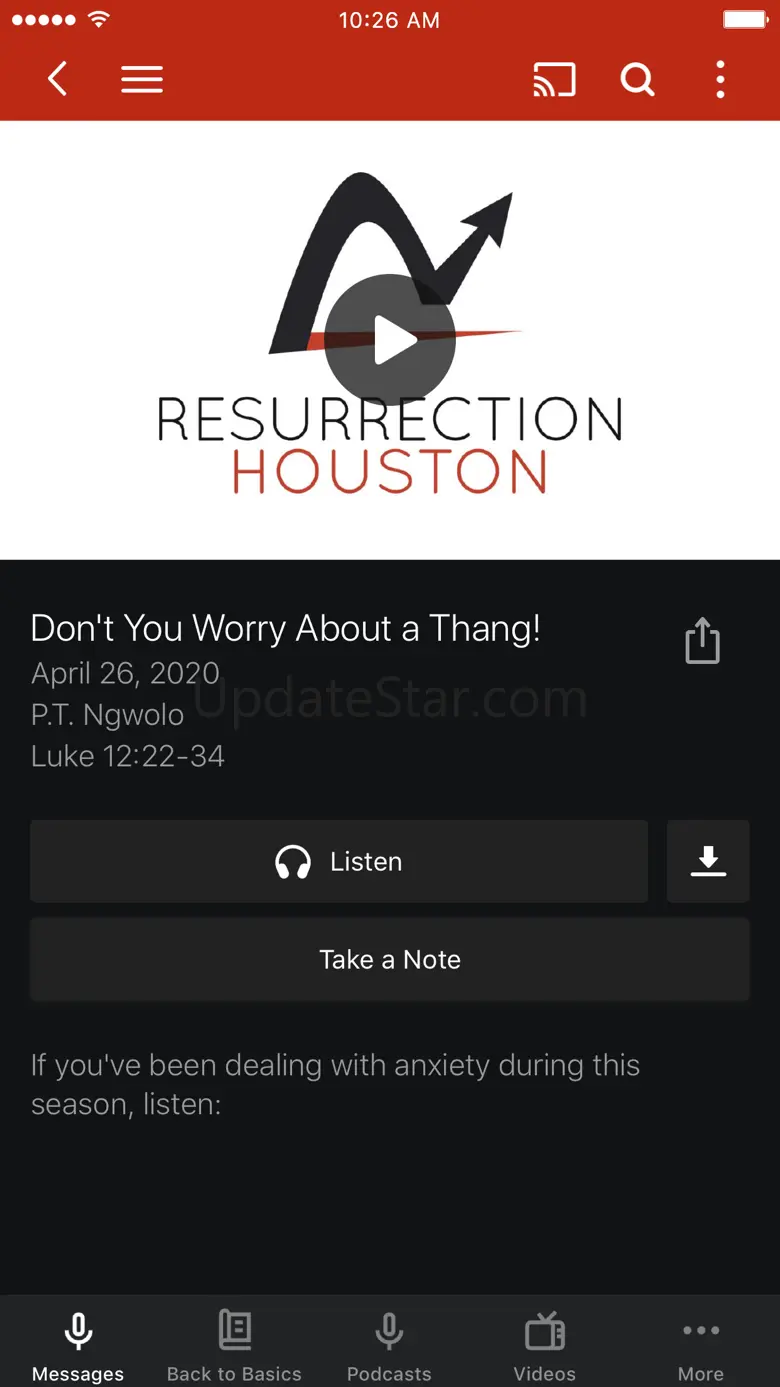 Resurrection Houston 6.10.11