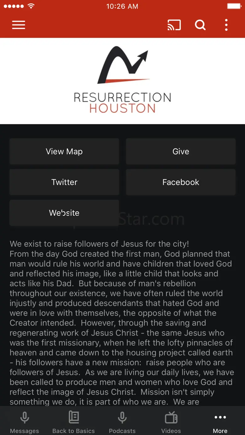 Resurrection Houston 6.10.11