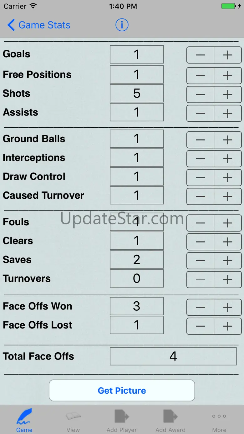 LaCrosse Player Tracker 5.14
