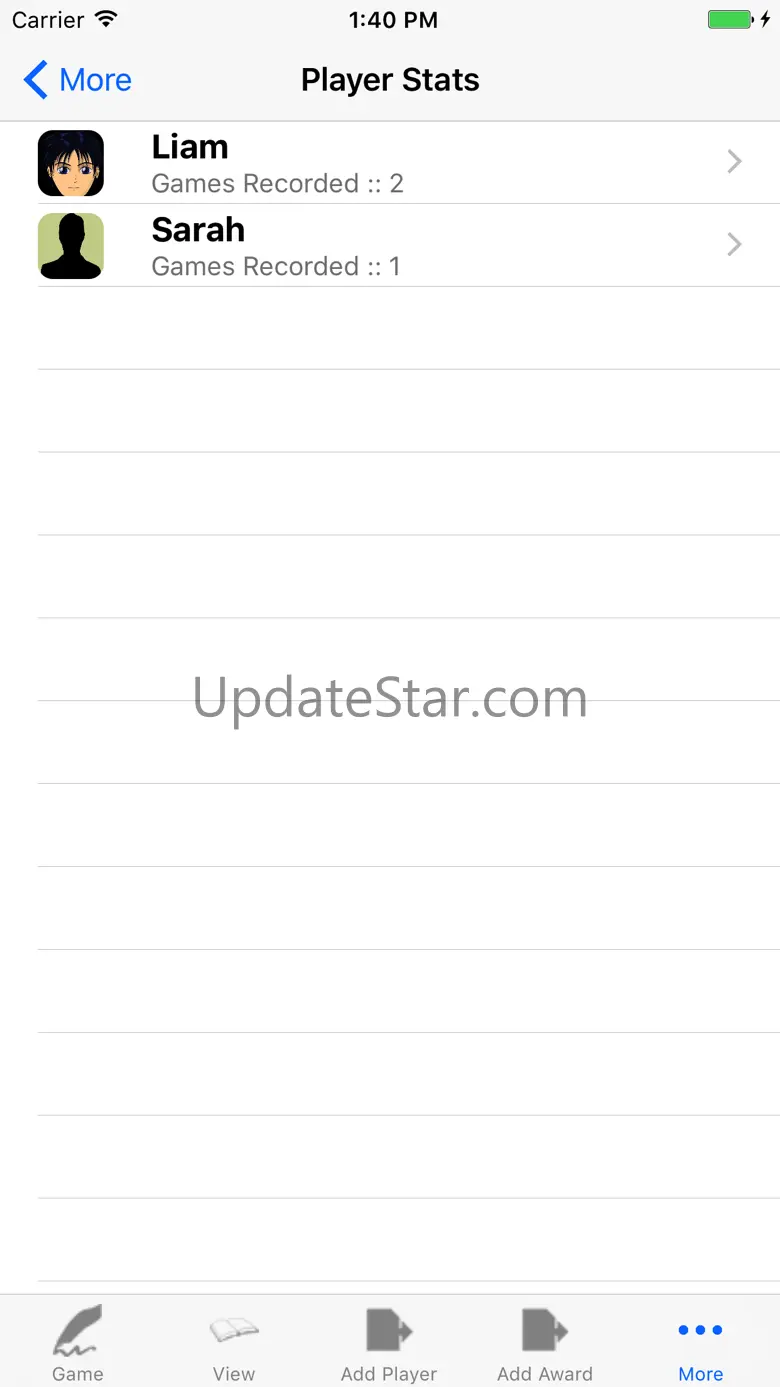 LaCrosse Player Tracker 5.14