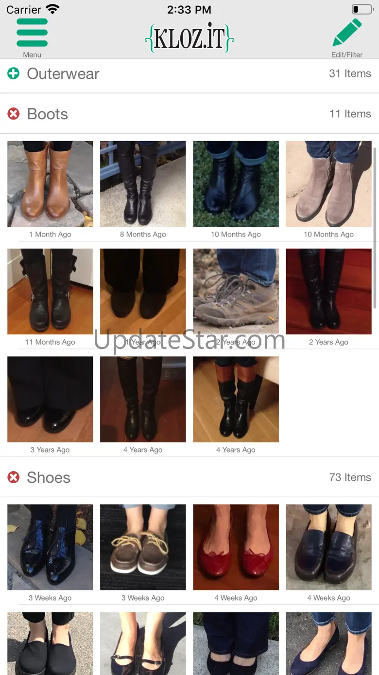 kloz.it: Wardrobe Organization 2.1