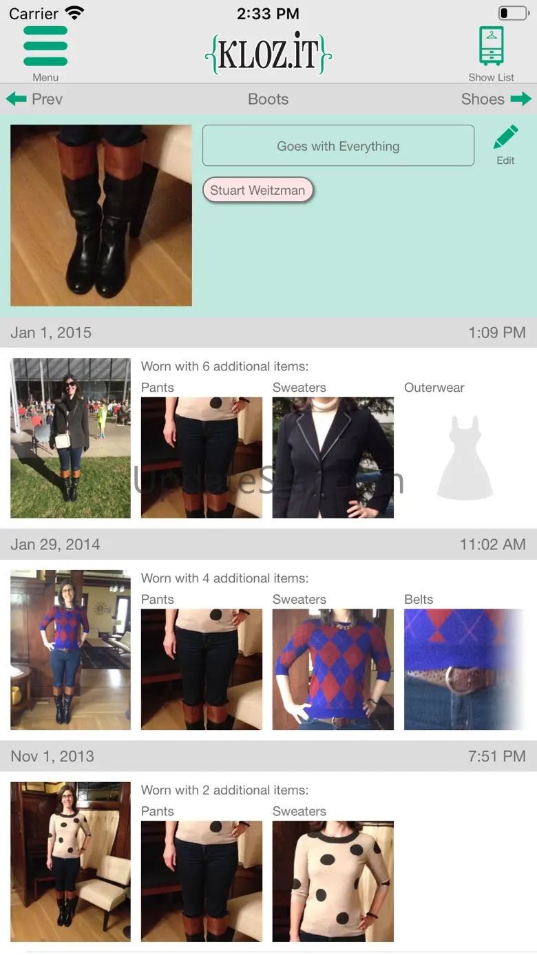 kloz.it: Wardrobe Organization 2.1