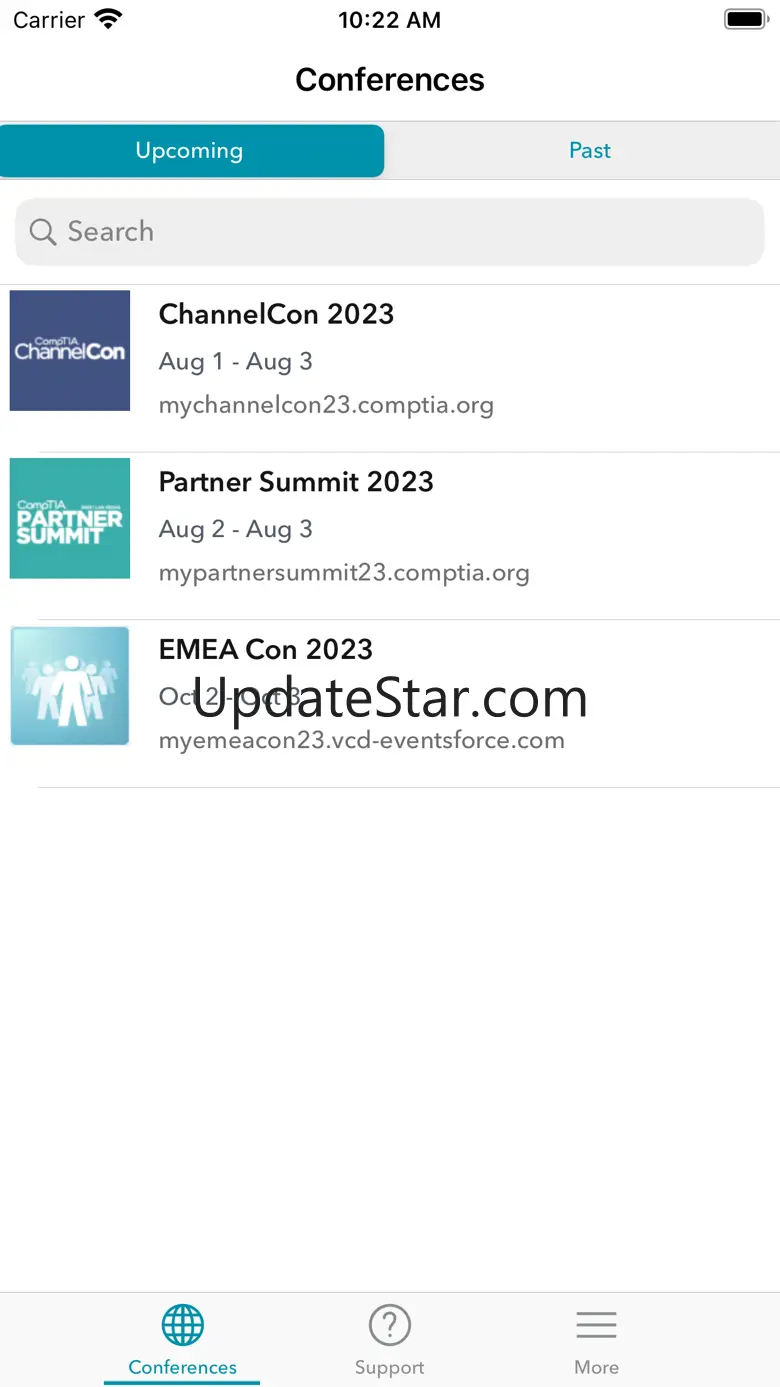 CompTIA Events 33.6.1