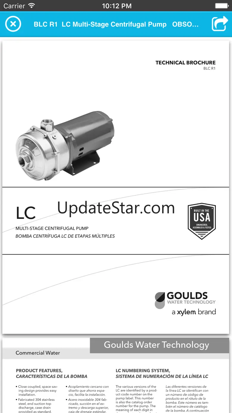 Goulds Water Technology Catalog 2.0.0