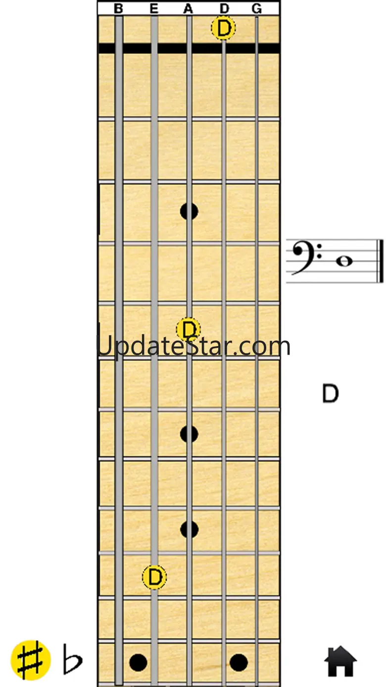 5 String Bass Note Legend 1.8.2