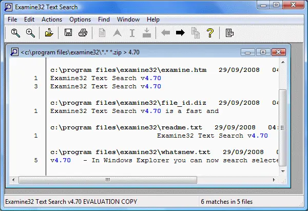 Examine32 Text Search 7.1