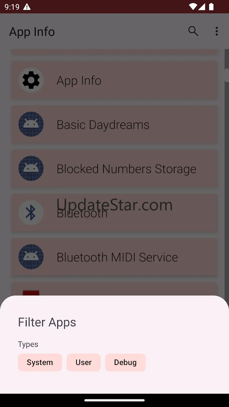 App Info Manager