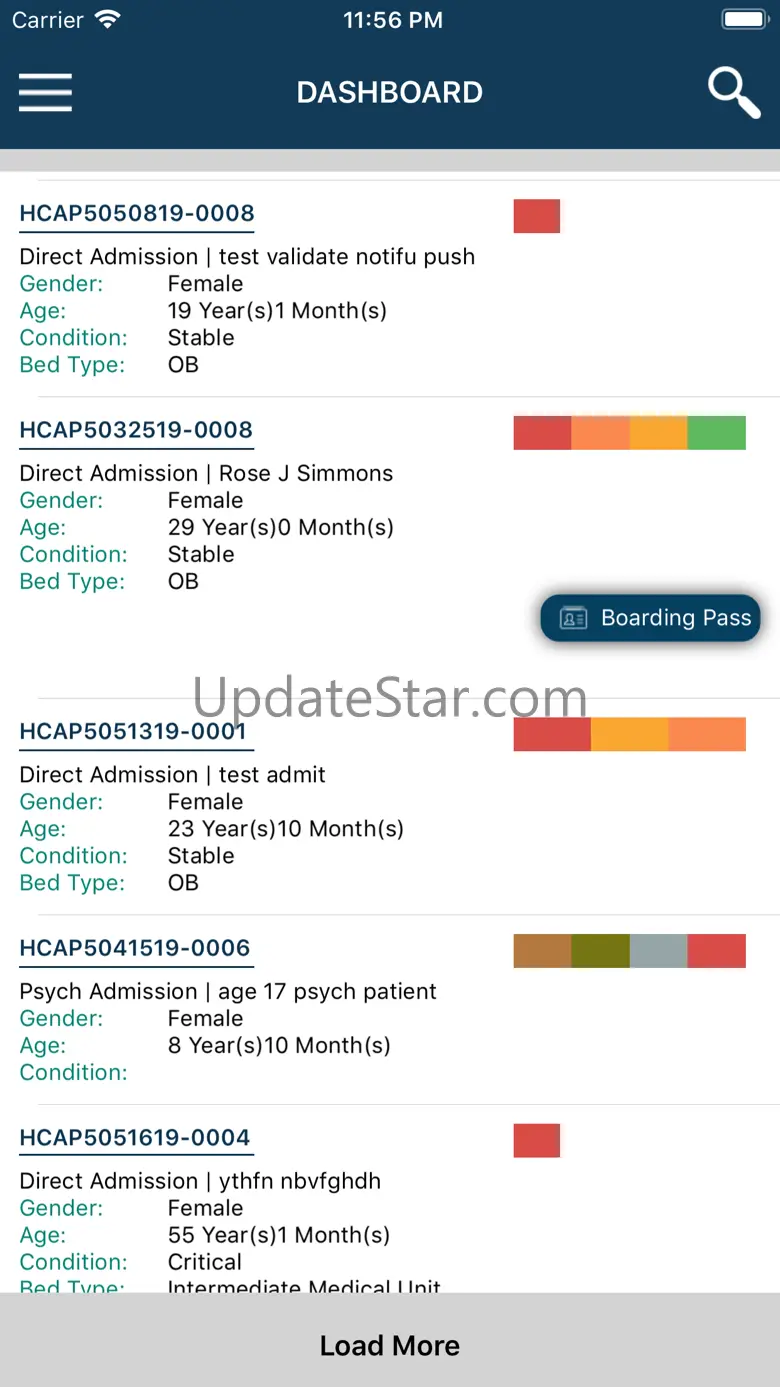 Direct Admit System Hospitals 5.9