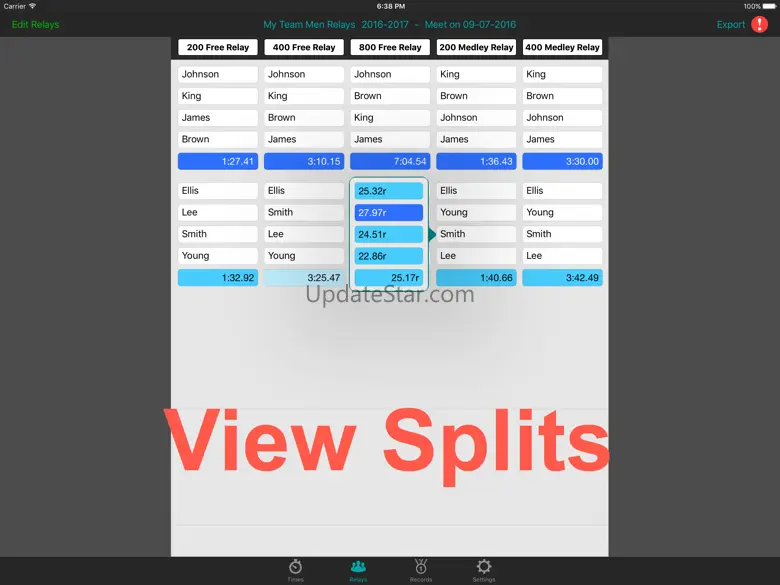 Swim Team Manager 6.2